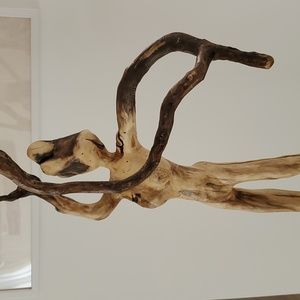 Al One Piece Wood Sculpture